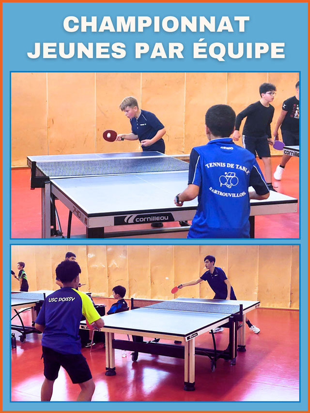 Photos de jeunes joueurs lors de la comp&eacute;tition